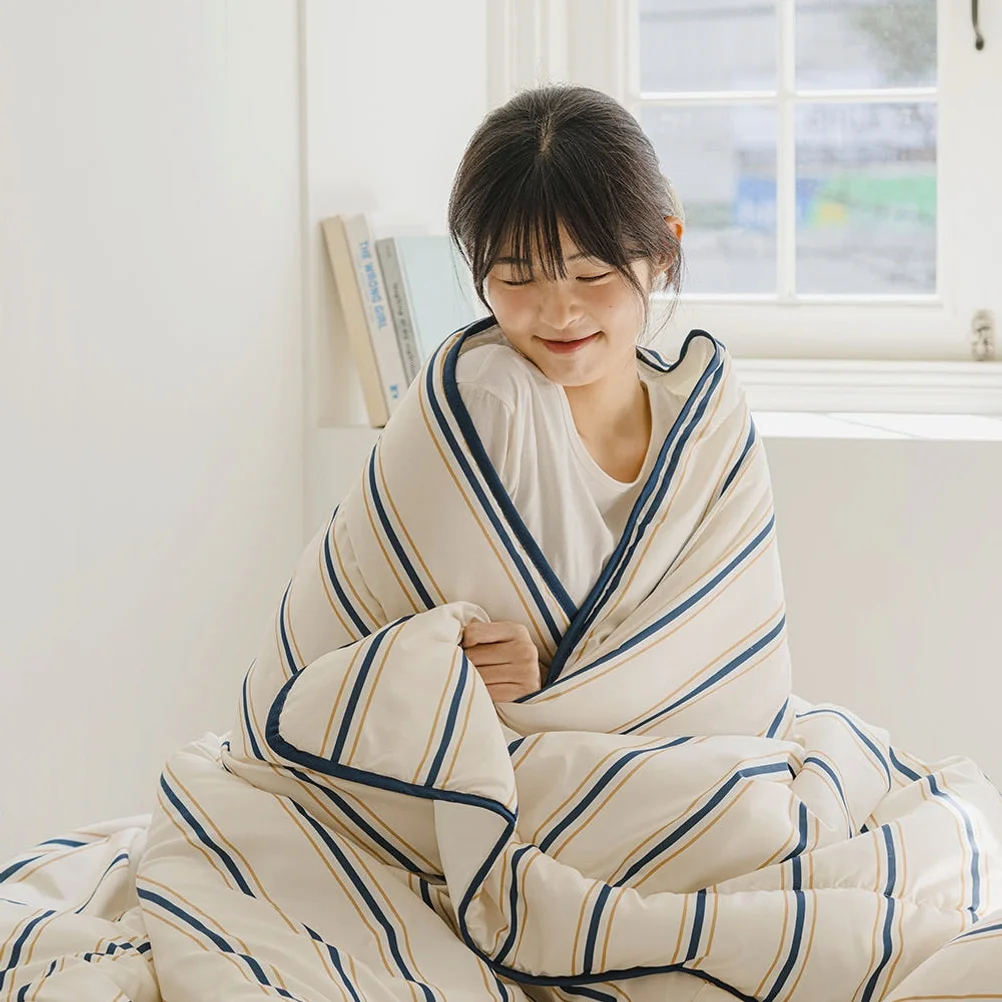[네이버단독] 바자르 이불 냉감 썸머빌리지 먼지없는 양면 여름 차렵이불 SS 상세 이미지 2