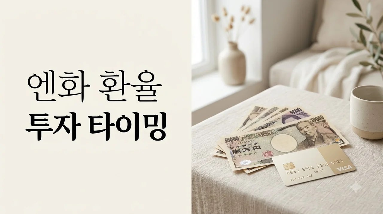 엔화 환율 전망 2026년 하반기 투자와 환전 타이밍 총정리