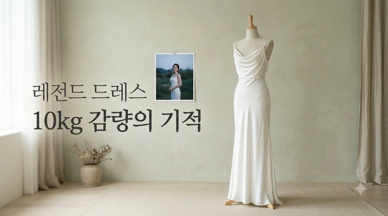 10kg 감량 여배우 레전드 드레스 코디법! 다이어트 후 리즈 갱신 비결