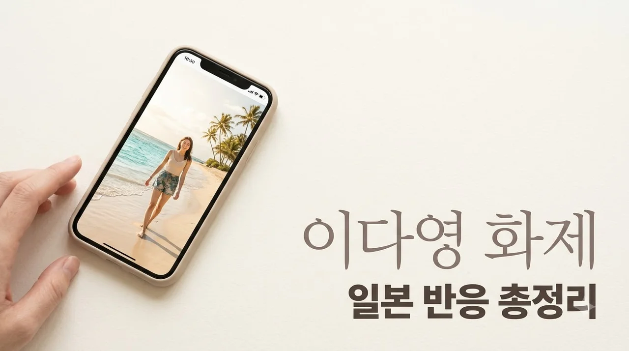 이다영 비키니 사진 일본서 화제된 진짜 이유와 현지 반응 총정리