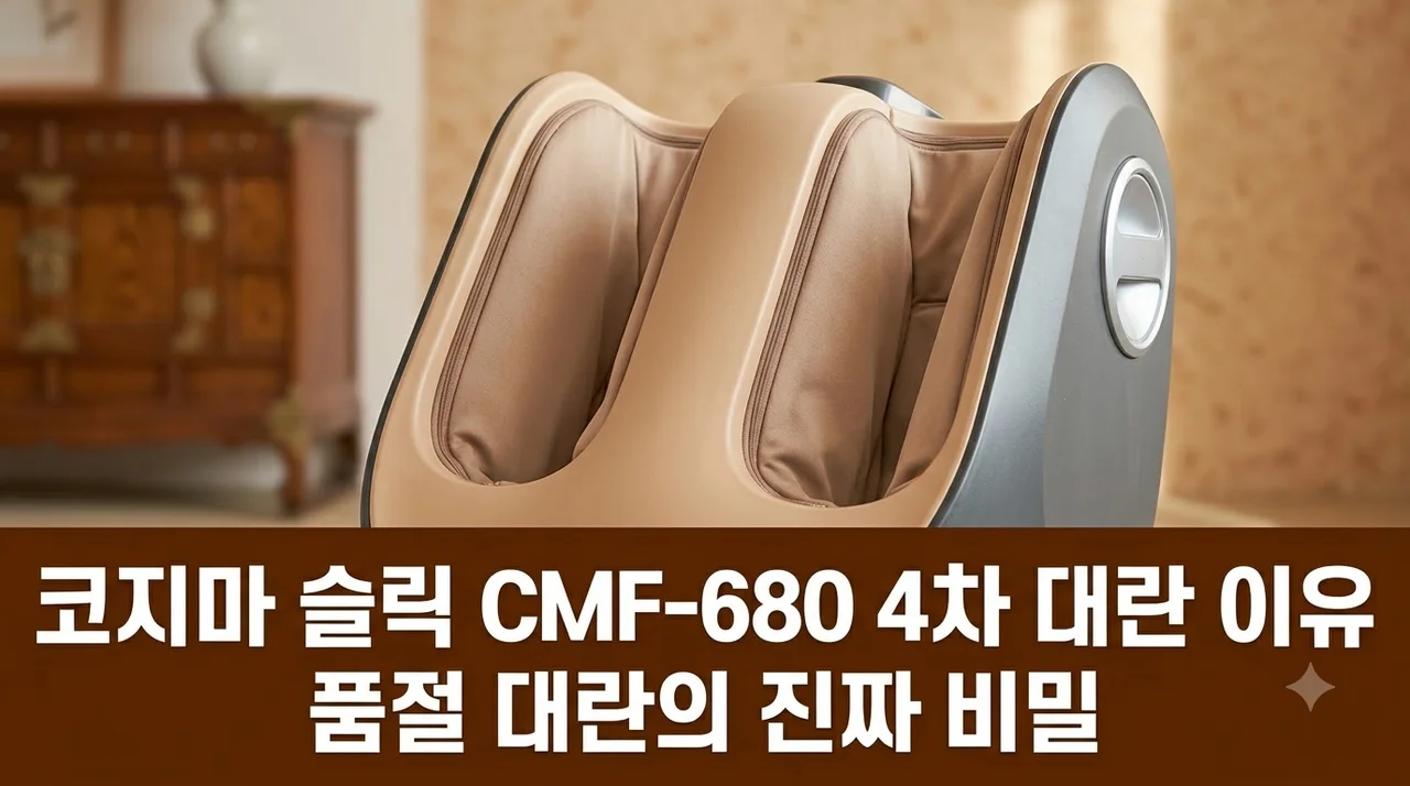 코지마 슬릭 종아리 발마사지기 CMF-680 4차 대란 이유