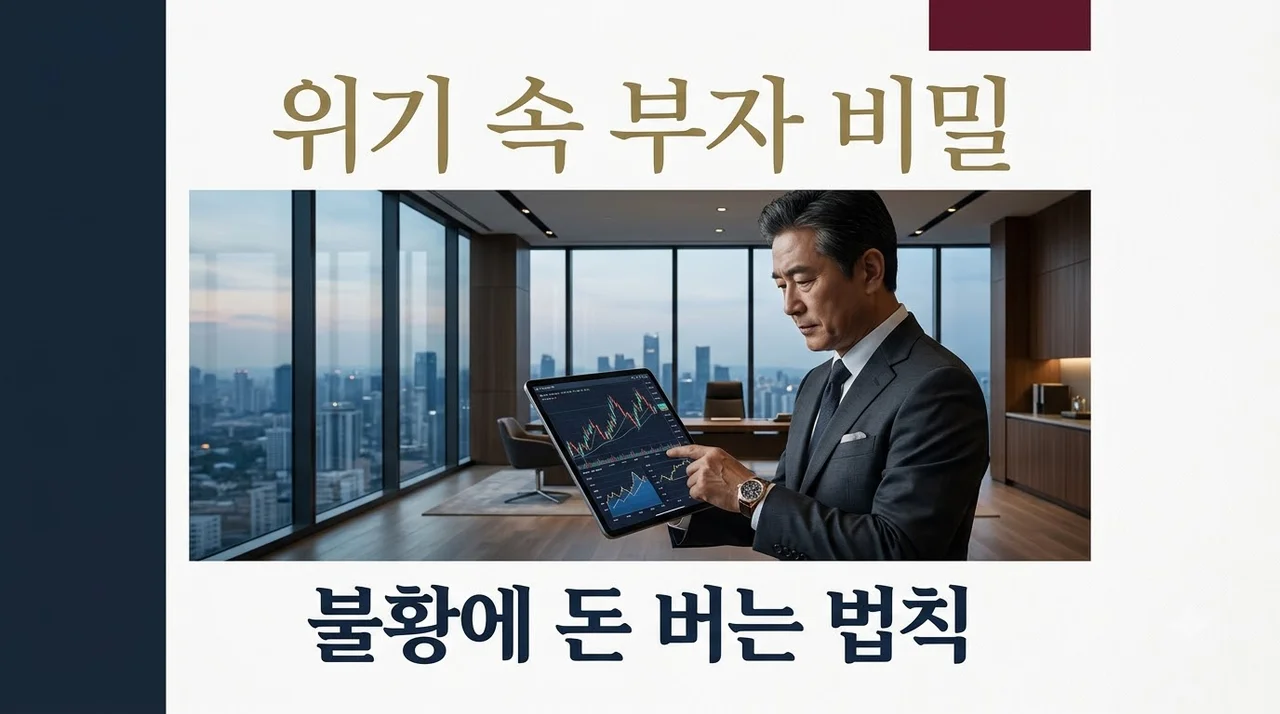 부자들이 위기 때 더 돈 버는 이유와 4단계 실전 투자법