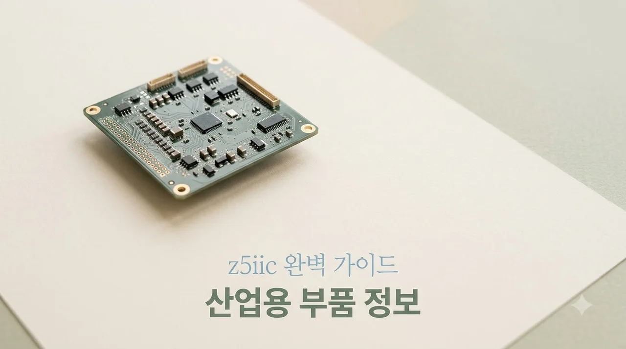 z5iic 산업용 핵심 부품 총정리: 사양 확인 및 구매 가이드