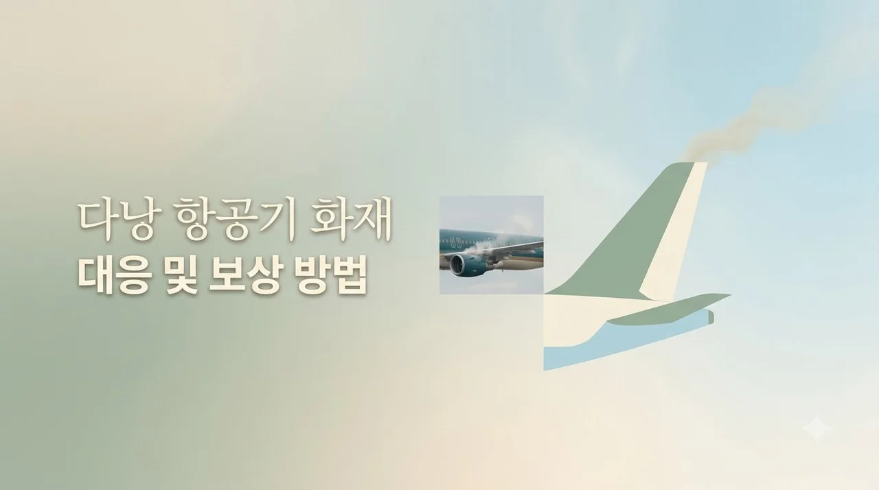 다낭행 항공기 화재 비상 상황 발생 시 대처법 및 보상 규정 완벽 가이드