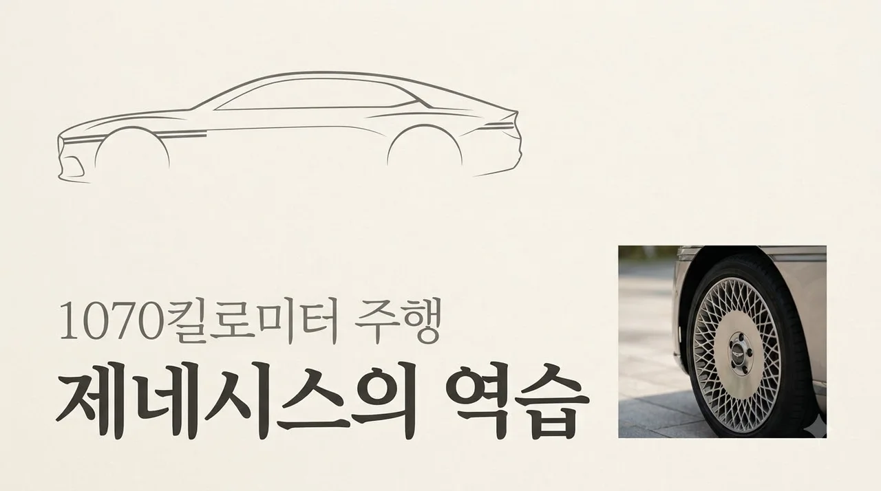 제네시스 전기차 주행거리 1,070km 출시 임박! EREV 기술 총정리