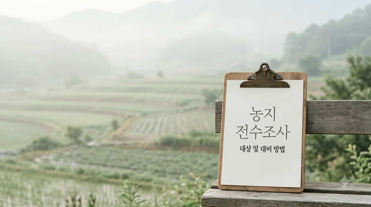 농지 전수조사 대상과 위반 시 대응법: 2026년 필수 가이드