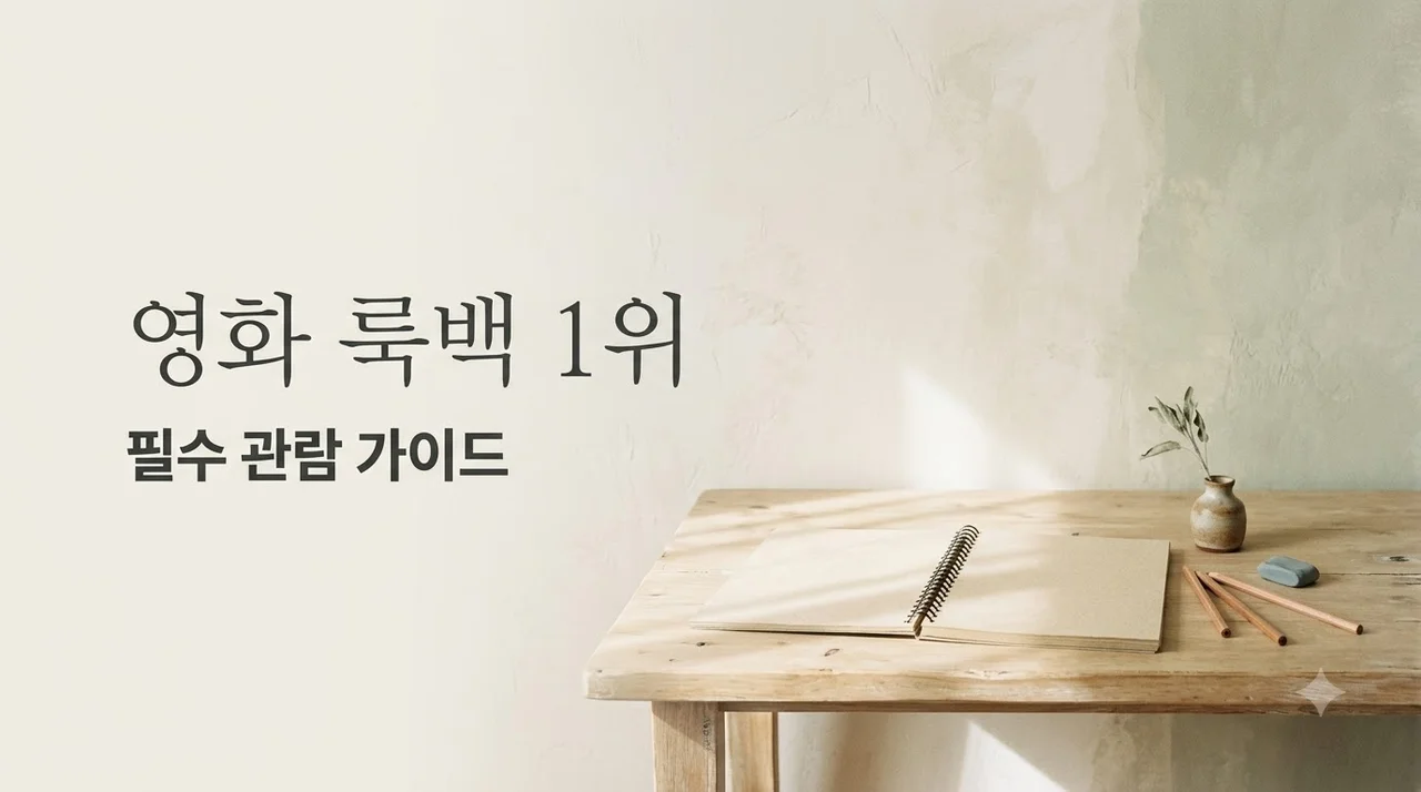 영화 룩백 박스오피스 1위 돌파! 관람 전 필수 정보 및 특전 총정리