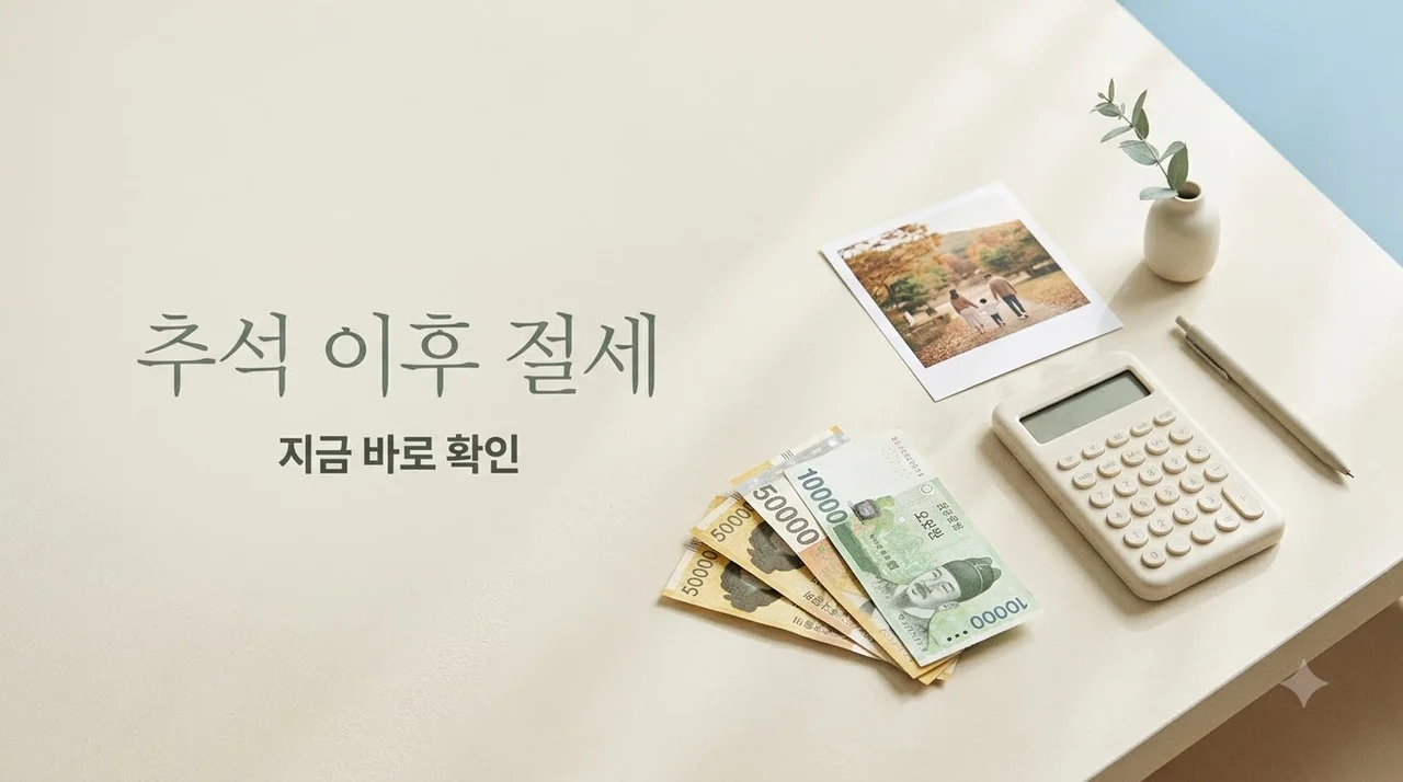 절세 포인트 3가지, 추석 이후 연말정산 미리보기로 세금 환급액 높이는 법